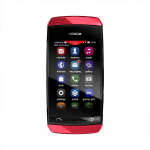 Nokia Asha 305 (Red)_View_1/mobiles/touch-screen/nokia-asha-305-red-